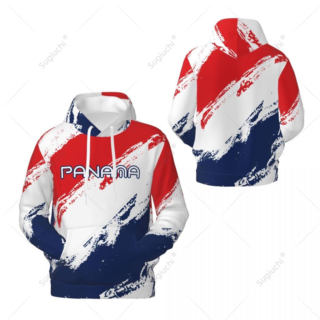 Unisex Mikina s kapucí v barvách panamské vlajky 3D Pánská Dámská Harajuku Mikina Pulovr Mikiny Polyesterová Ležérní
