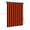 VidaXL Store Roulant d'Extérieur Auvent Rétractable Vertical Balcon Jardin Pergola Terrasse Patio Blocage des UV 145972