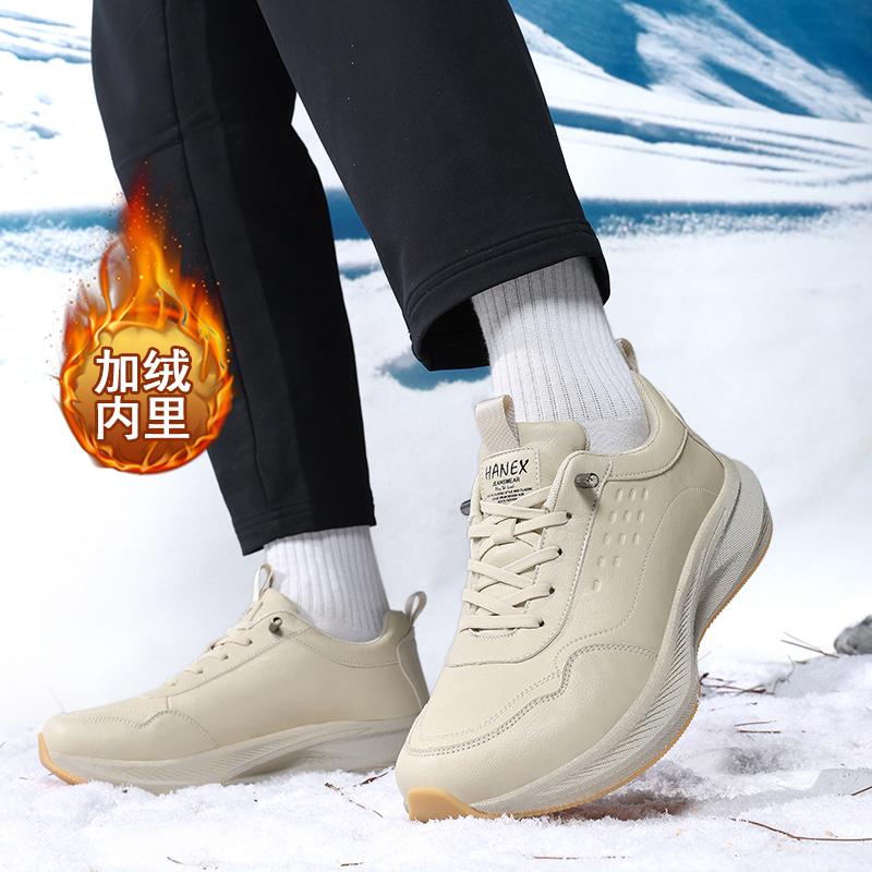 2026 Winter New Men Sneakers Comfortable Thermal Running Shoes Wear-Resisting Jogging Sneakers Men Non Slip Outdoor Sport Shoes