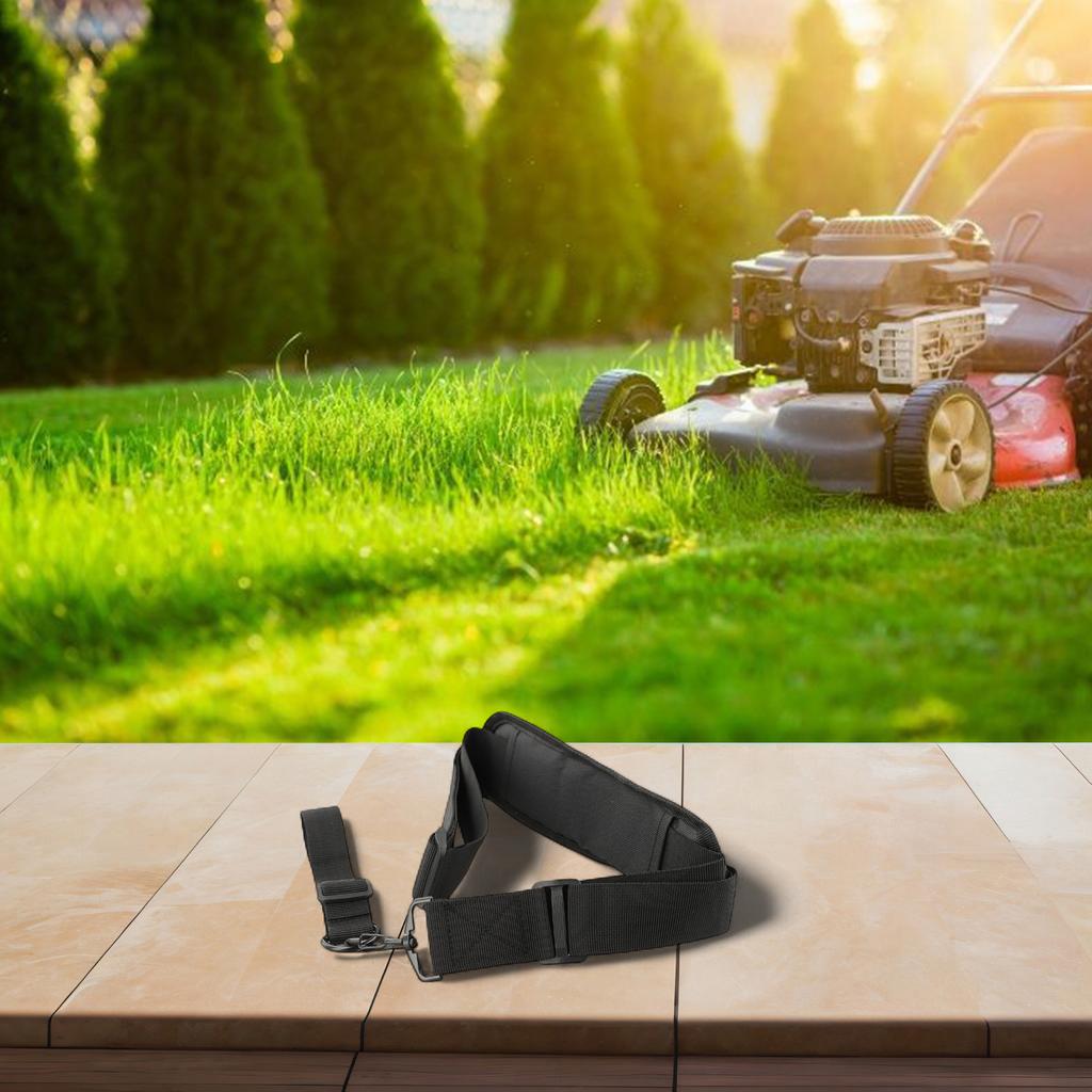 Easy Gardening Black Adjustable Shoulder Strap Trimmer Strap For Men And Women Adjustable Strap Easy To Install