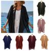 Lightweight Summer Scarf V-Neck Cardigans Lightweight Shawl Women Tulle Shawl  Vacation Outing