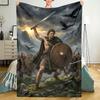 Heroes of Gaul Theme Printed Blanket - Perfect for Couch, Bed, Travel & Outdoor Use | Machine Washable, Cozy & Durable.