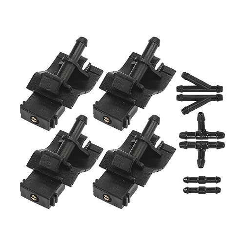 

A ABSOPRO Windshield Washer Nozzle #8538112300 Windshield Nozzle, Wiper Washer Jet, Fluid чёрный