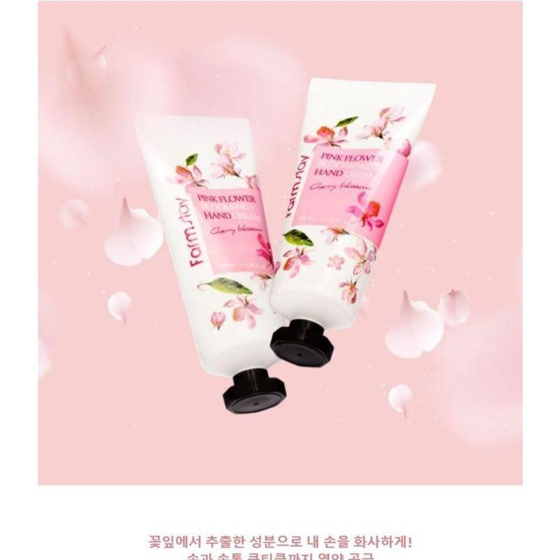 Farm Stay - Pink Flower Blooming Hand Cream - 4 Types