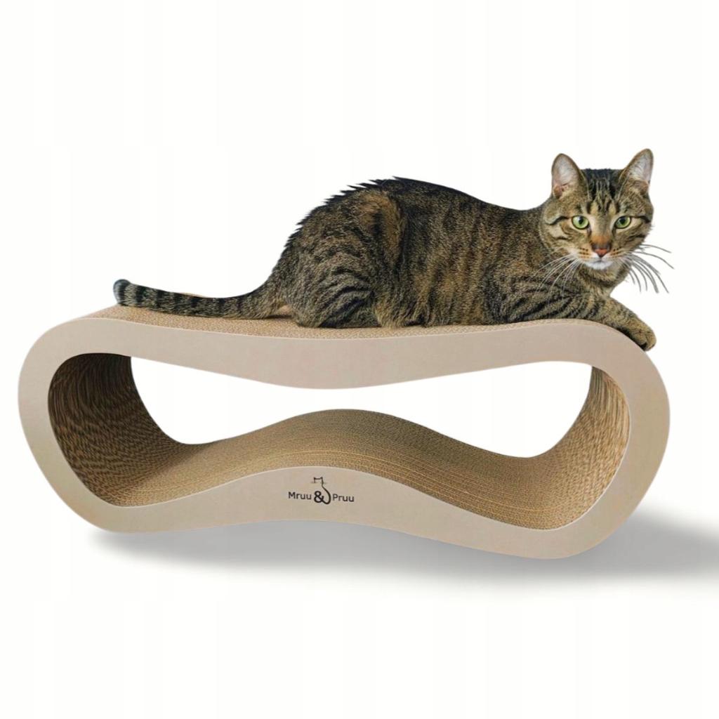 Leon cat scratching post | cappuccino | 78x28x24 cm | MruuPruu
