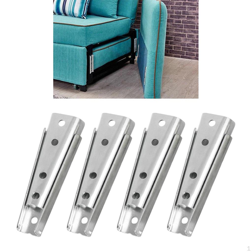 2 szt. Haczyki na podłokietniki sofy, Proste i solidne łączniki, Akcesoria zaciskowe