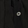 Yves Saint-Laurent 80s French front button skirt 46 blackUsed