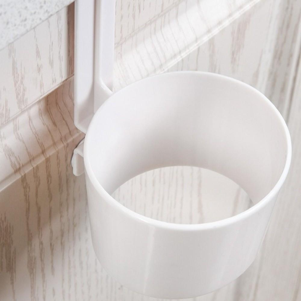 Self-adhesive Hair Dryer Stand Moisture-proof Duct Storage Rack Wall Storage Rack Space Saving