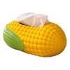Creative Corn Tissue Holder With Nonslip Designs For Farmhouses Themed Home And Cafe Decoration