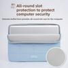 14/15.6inch Quilted Tablet Bag Shockproof Solid Color Travel Tablet Sleeve Wear-resistant Ultralight Tablet Protection Cases