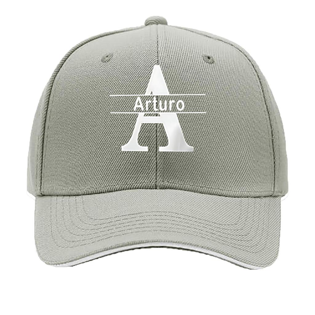 Customized Name Arturo Cap Personalized Streetwear Hat with Logo Classic Black White Design Sandwich Baseball Cap