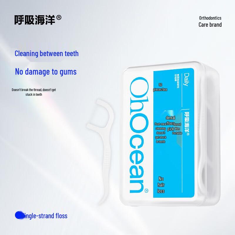 

Breathing Ocean Ultra-fine Dental Floss Picks