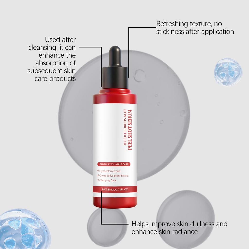 Rice Peel Shot Serum Bright Face Dot Balm Dot Freckle Serum Resist Black Dot Brightening Resist Black Fade Dull 80ml