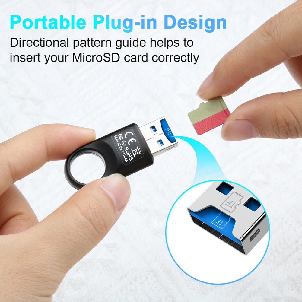 Адаптер устройства чтения карт памяти USB 3.0 Высокоскоростной адаптер устройства чтения карт памяти USB 3.0 для ПК/ноутбука/смартфона/регистратора вождения China Mainland