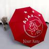 1 PC Automatic Folding Umbrella - AFC Ajax Custom Name Pattern, Portable & Foldable Design with 8 Ribs, Christmas Birthday Gifts