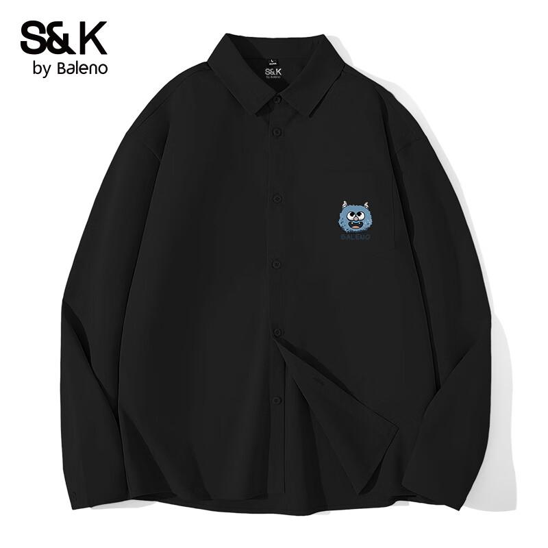 Baleno S&K Series Unisex Long Sleeve Casual Shirt