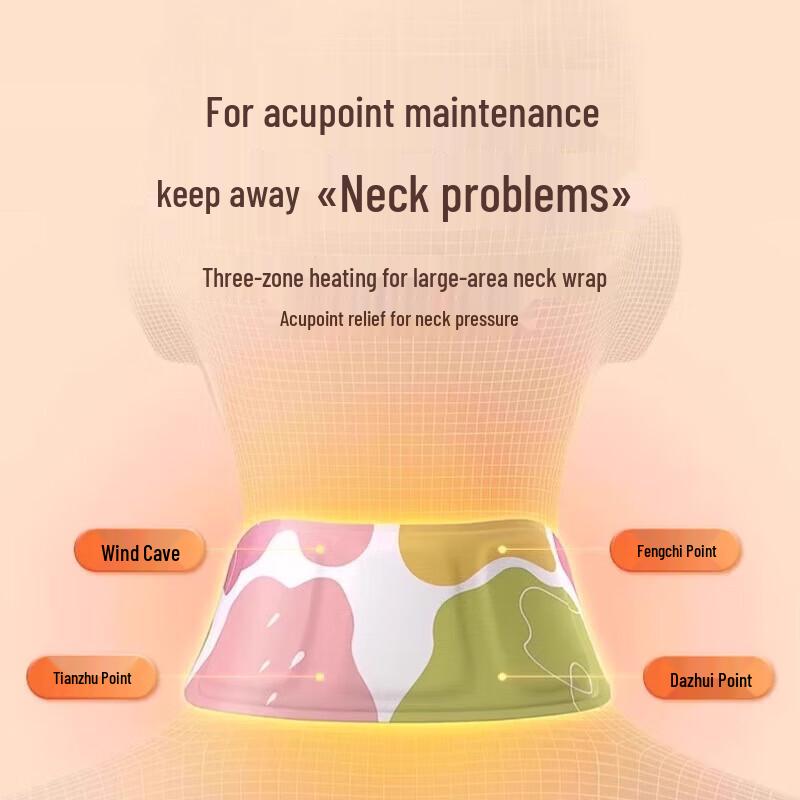 Self-Heating Steam Neck Patches