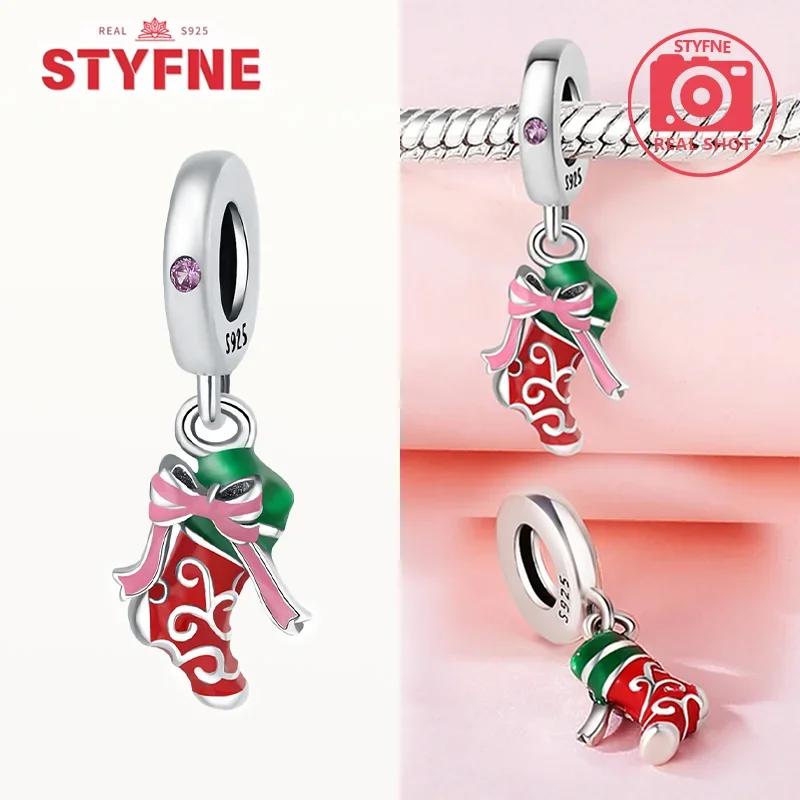Copperchristmas Gifts Charms Snow Housebeads Christmas Collection Fit Original Bracelet Diy Jewelry Gifts For Women