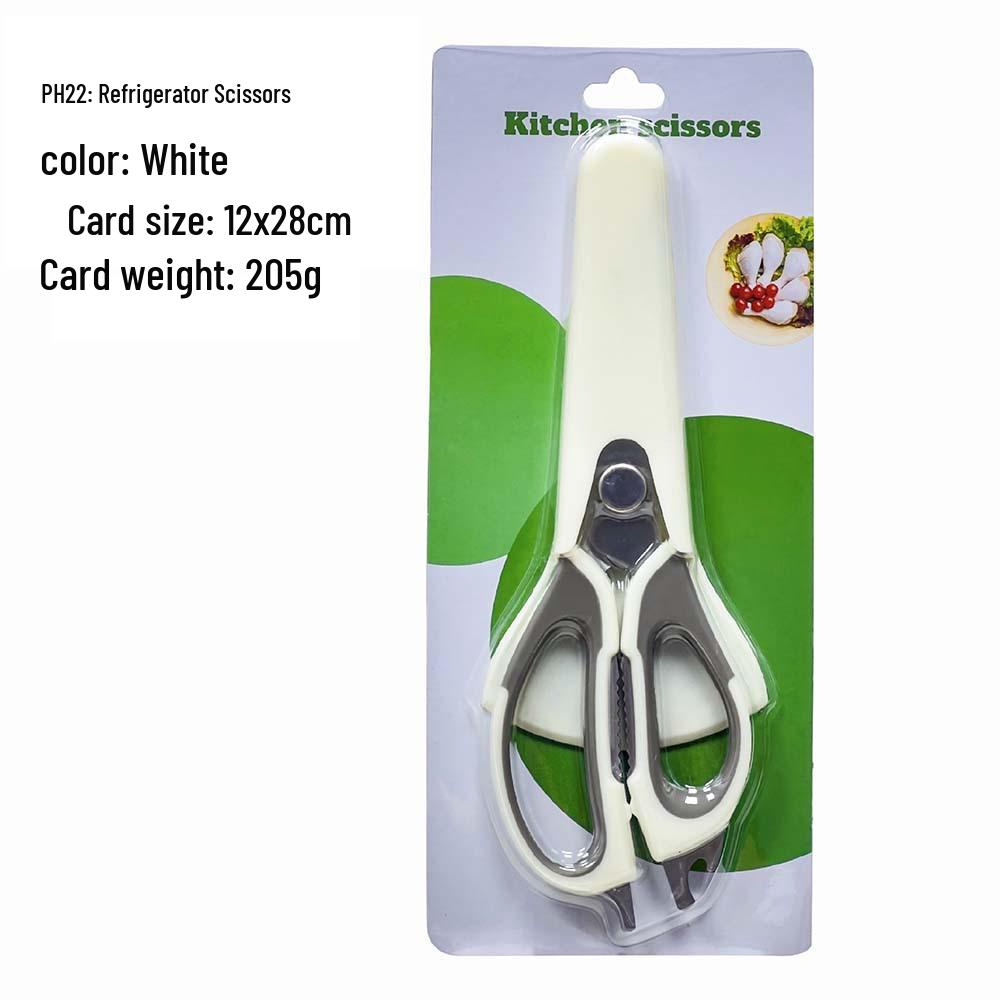 Multifunctional Stainless Steel Kitchen Scissors for Cutting Chicken Bones, Food Prep & More