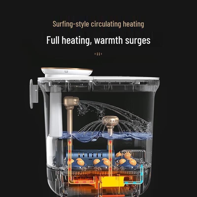 Smart Heating Deep Foot Bath Massager