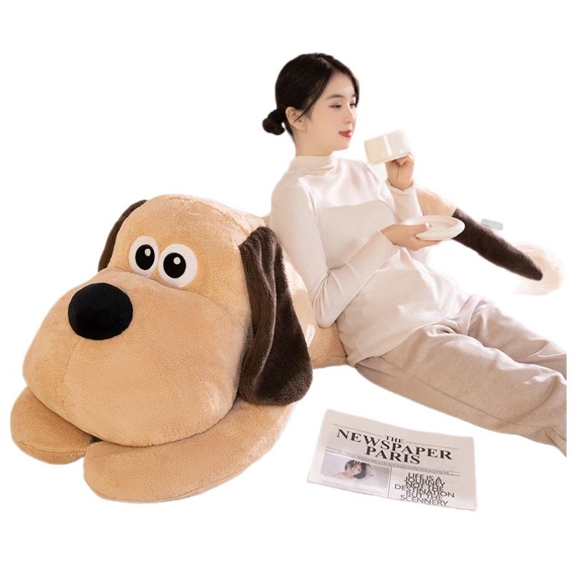 

Cartoon Headmaster Plush Dog Pillow - Large, Cute, Removable & Washable 80 cm хаки