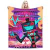Relax Alastor Vox  Blanket Quality Soft Hazbines Hoteles Throw Blanket Winter Boy Girl Bedroom Funny Bedspread