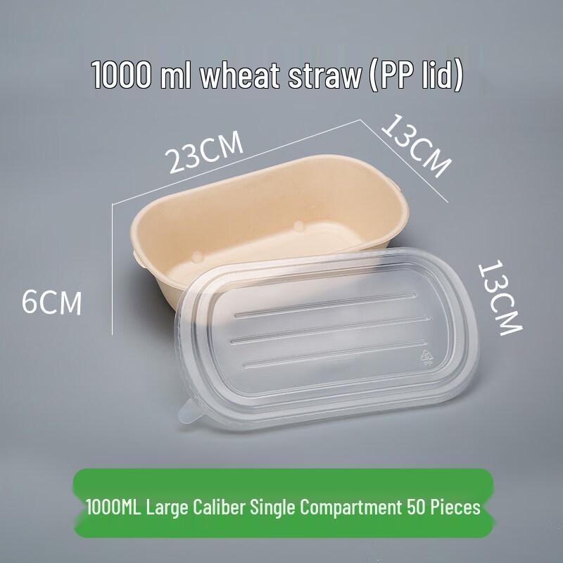 

Rectangular Disposable Plastic Food Container