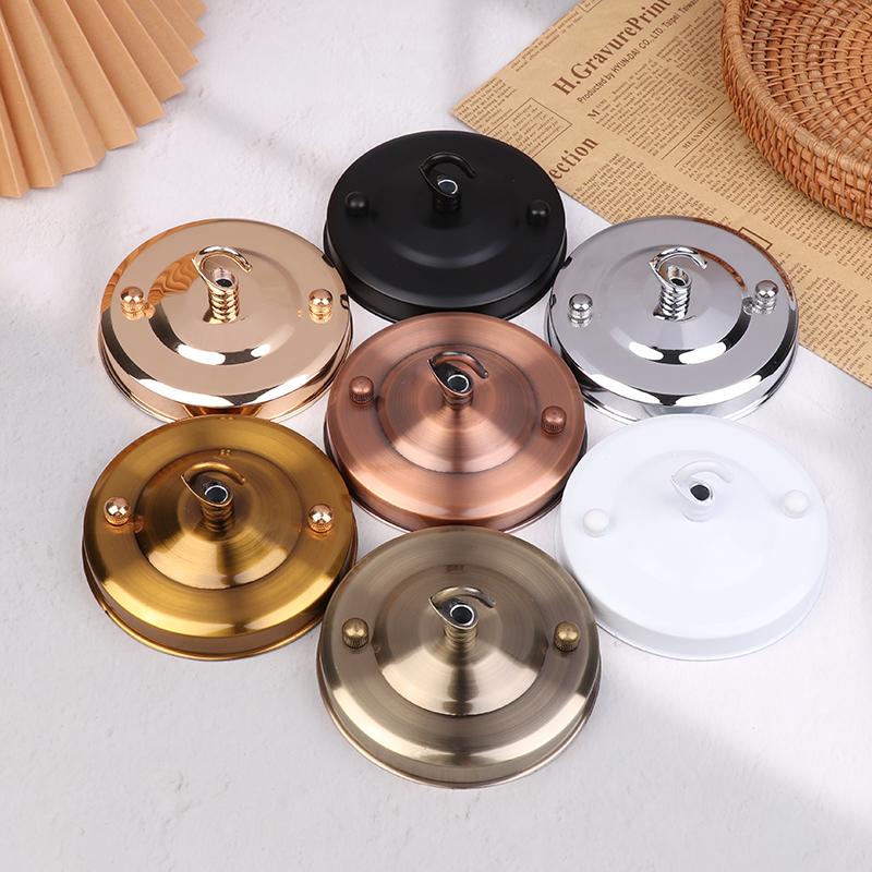 1Pc Lamp Part Ceiling Plate Holder Fitting Wall Hook Light Living Room Pendant Plate 10.5*6cm Household DIY Chandelier Decor