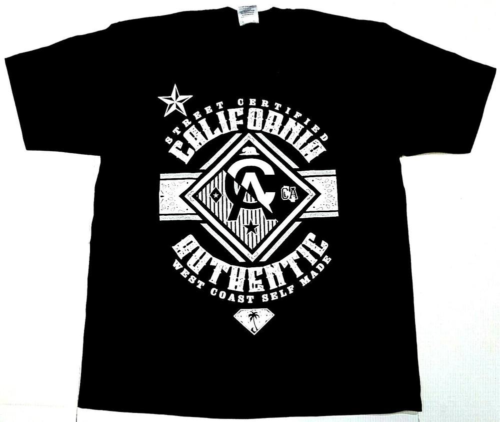 CALIFORNIA AUTHENTIC T-shirt Cali Republic Puff Folied Men s Tee New Unisex T-Shirt XL