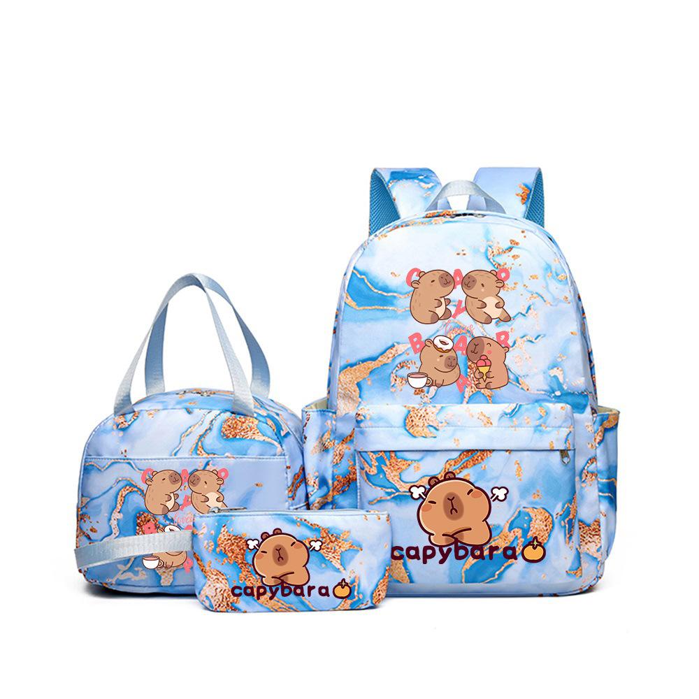 Kapibara girl cute cute schoolbag primary school students 3rd grade light backpack