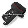 Silicone Key Case with Red Honeycomb Pattern for BMW 2, 3, 4, 5 Series, M3 & 320li.