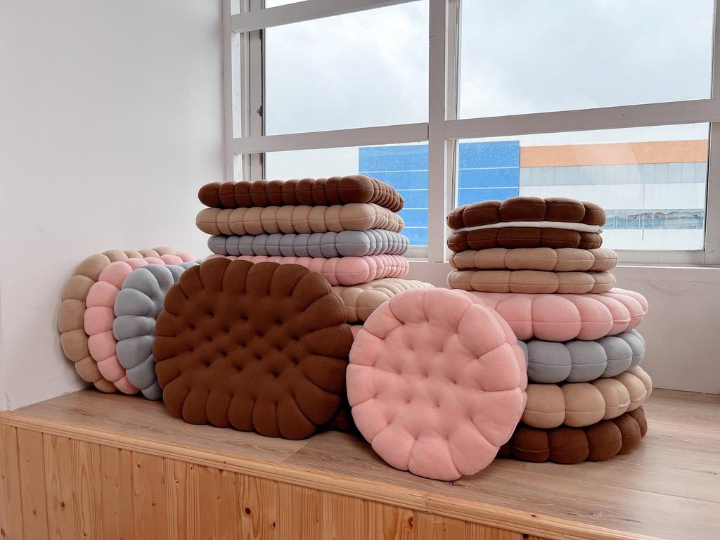 Cuscino Rotondo Creativo Giapponese da Seduta a Pavimento - Futon Spesso in Tatami per Ufficio e Casa