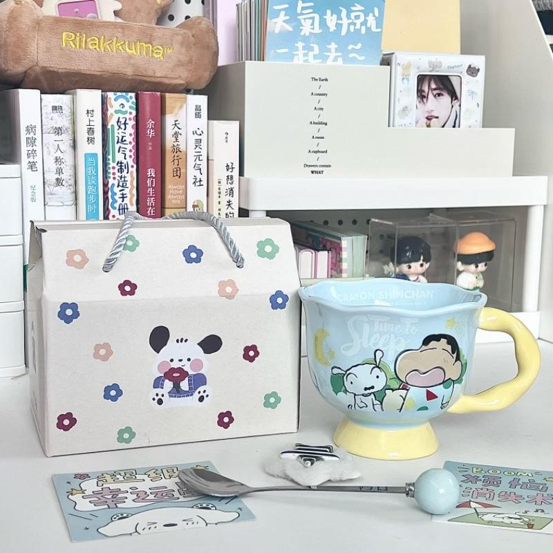 Cup Ceramic Mug Breakfast Coffee Cup Birthday Gift Souvenir Girls Water Cup High Value