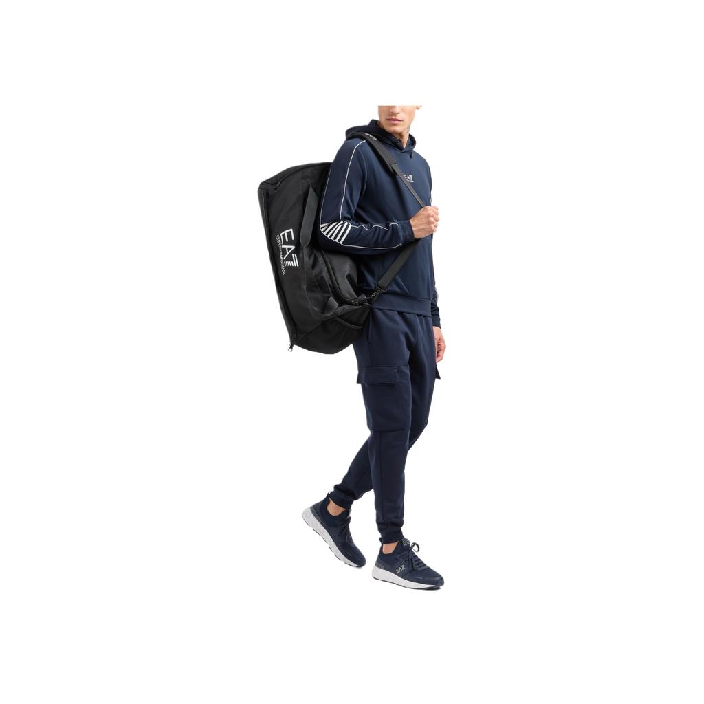 Emporio Armani Fw24 Slim Fit Long Sleeve Hooded Sweatshirt Men sweatshirt Navy-Blue 6DPM06-PJ16Z-1562