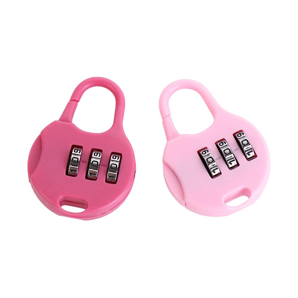 Backpack Padlock Padlock Plastic Digit Locks Anti-theft Password Combination Lock  Business Trip