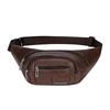 Leather Breast Bag, Men's Multi-functional Shoulder Fanny Pack, Crossbody Backpack, Casual Sports Fanny Pack, Waterproof Fanny Pack.
