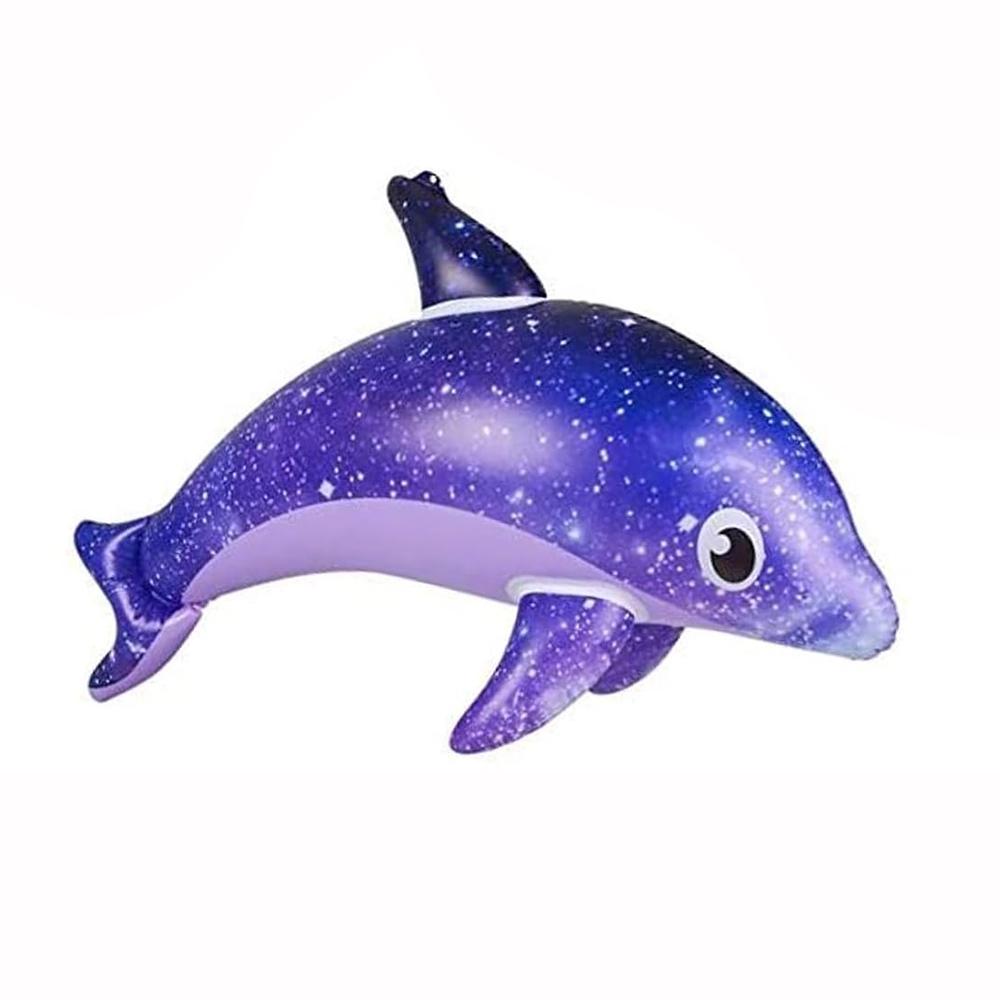 Inflatable Dolphin Pool Toy Realistic Marine Animal Blow Up Beach Float Party Favors