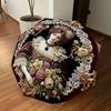 1PC Floral Portrait Umbrella-8-Rib Reinforced, Automatic Open, Lightweight & Durable, Cute Fashion Accessory for Outdoor, Beach or Casual Use, Beach U