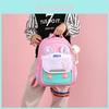 Stylish And Spacious Nylon Backpack For Preschoolers Ages Three To Six In Fun Colors