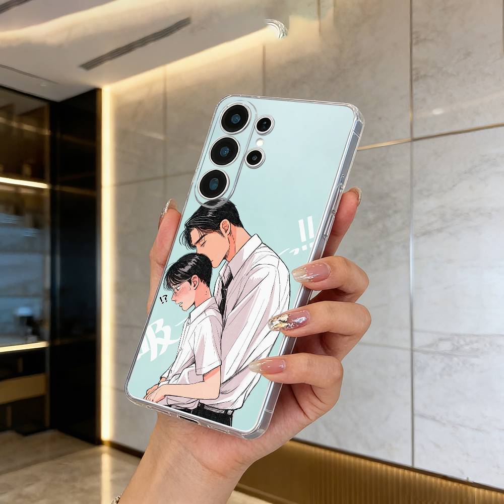 C-Captivated- By -You BL Phone Case For Samsung S25,S24,S21,S22,S23,S30,Ultra,S20,Plus,Fe,Lite Transparent Cover