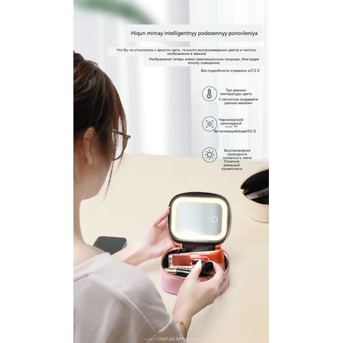 Portable 2026 Makeup Bag for Women, Compact Travel Toiletry Organizer Bags