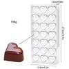 3D Polycarbonate Chocolate Molds Sphere Diamond Chocolate Bombs Bonbons Candy Bar Professional Confectionery Baking Pastry Tools