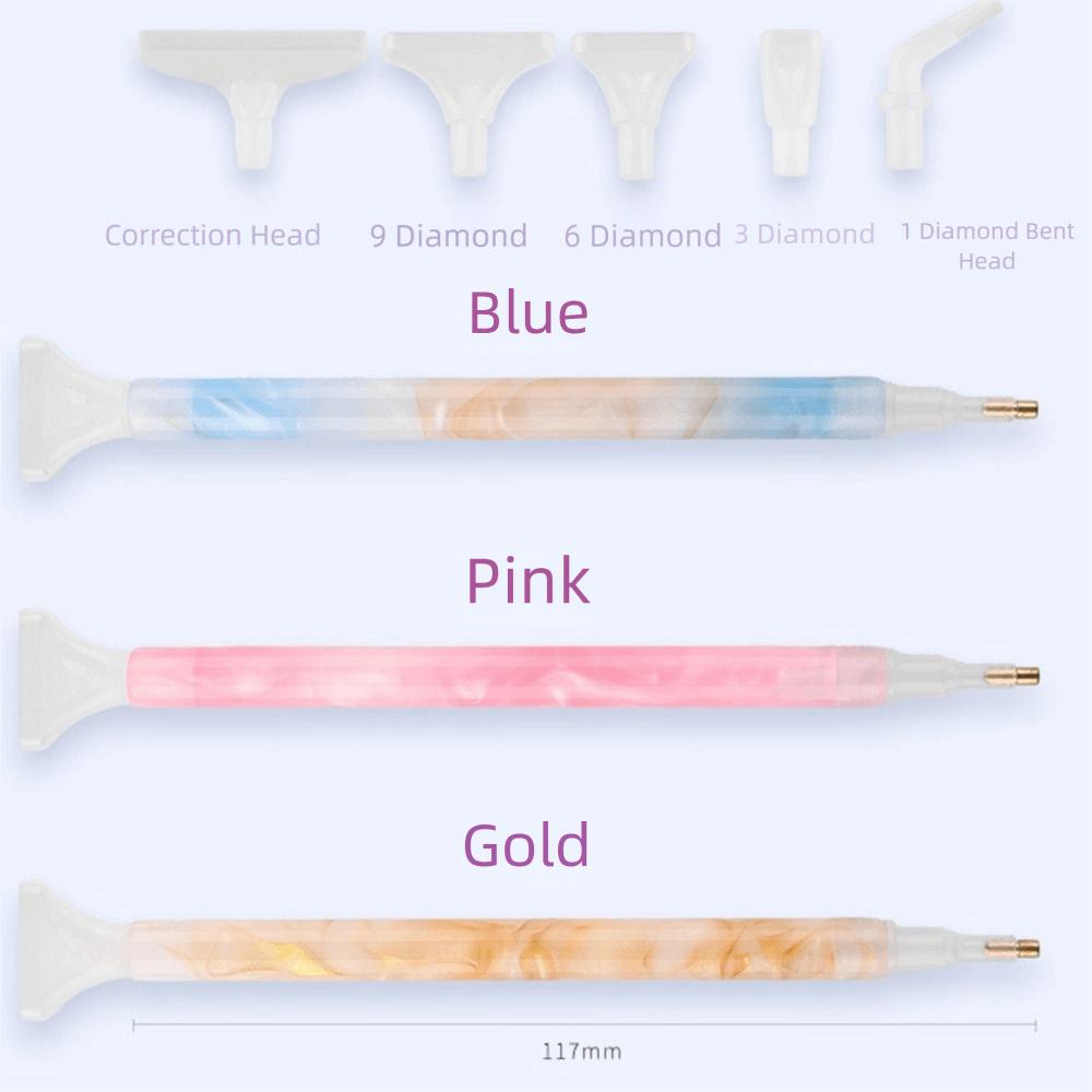 DIY Craft 5D Diamond Painting Pen Replacement Pen Heads Nail Art Pen Point Drill Pens  for Nail Art