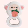 Jar Opener 2-in-1 Labor-saving Stainless Steel Animal Shape Can Opener Fridge Magnet Kitchen Supplies