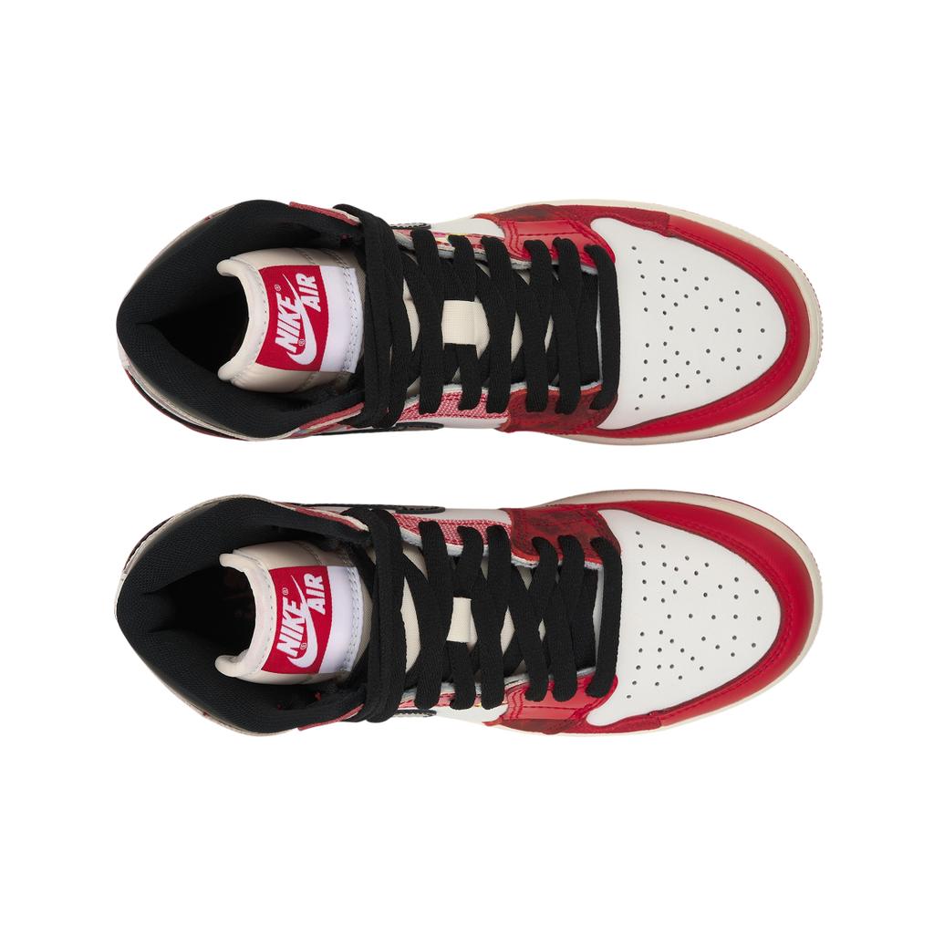 Marvel x Air Jordan 1 Retro High OG GS Next Chapter Kindersneakers Rood University-Rood Zwart DV1753-601