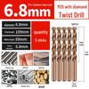 Set di punte da trapano HSS M35 al Cobalto per Legno, Metallo, Acciaio Inossidabile - Alta Durezza