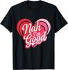 Nah Im Good Heart Anti Valentines Day Single Awareness Graphic Tee Men Casual Daily Short Sleeve T-Shirt