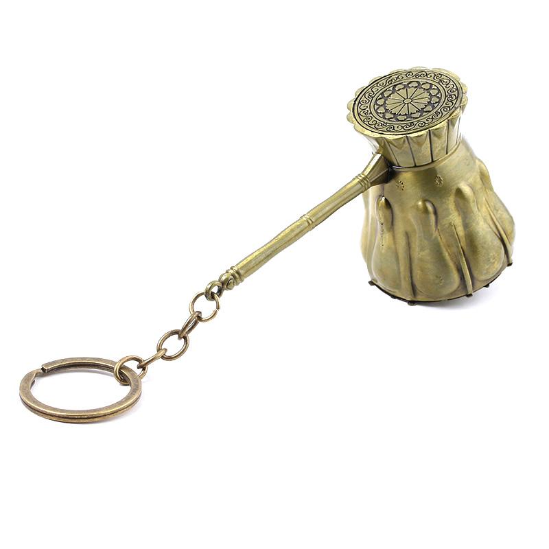 God of War Kratos Axe Game Keychain Metal Weapon Model Pendant Key Chain Car Motorcycle Jewelry Accessories Gift