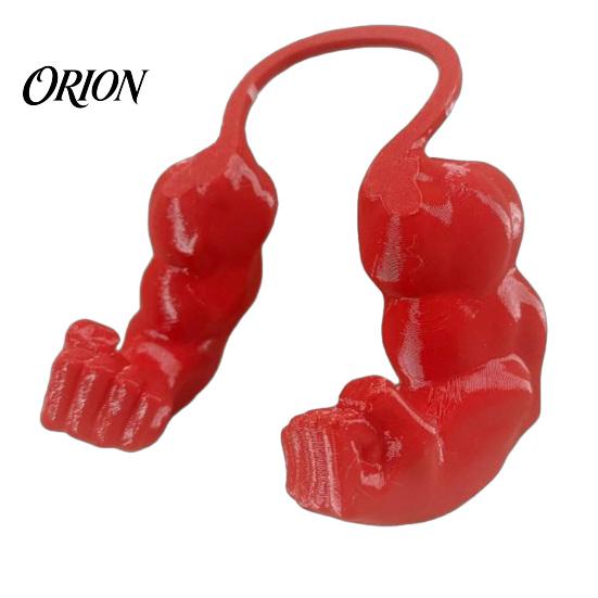 Playful Cat Dress-up Items Muscle Arms, Hilarious 3D Printed Muscular Pet Lightweight Arms for Kittens Shoulder Attachment Feline Cosplay, Fun