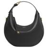Lulu Soft Grain Leather Ramenní Tote Taška Dámské Kabelky Černá 120723DPJ-38NO